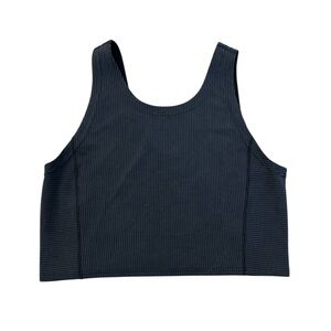 lululemon athletica Black Crop Top